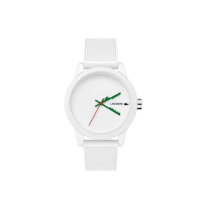 Lacoste 12.12 Kids White Silicone Watch 2011069 - Authentic
