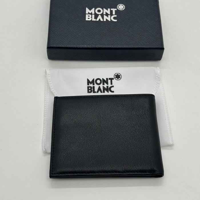 Montblanc Black Real Leather Wallet (Montblanc Collection)