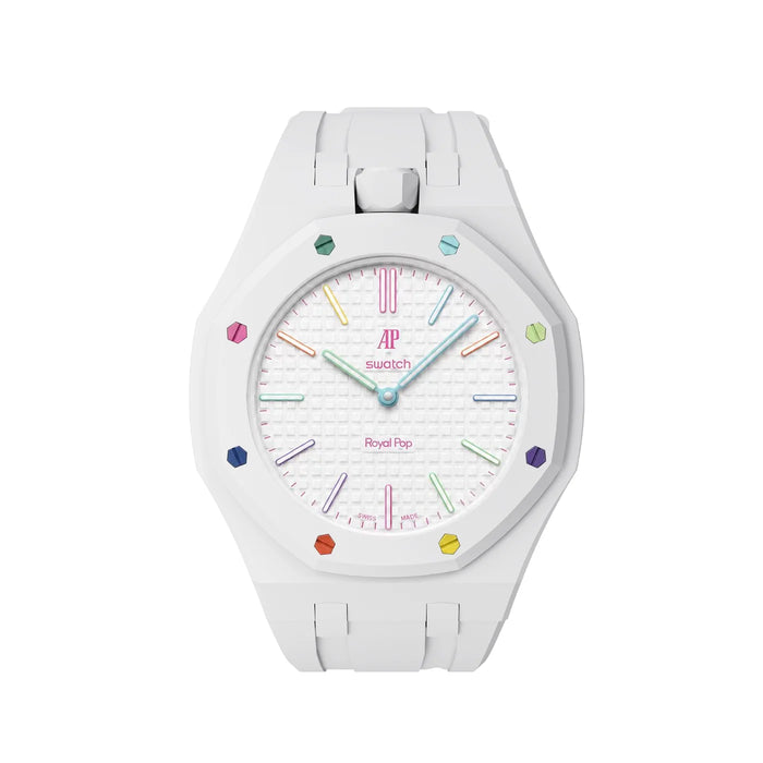 Audemars Piguet x Swatch "Royal Pop" Huit Blanc