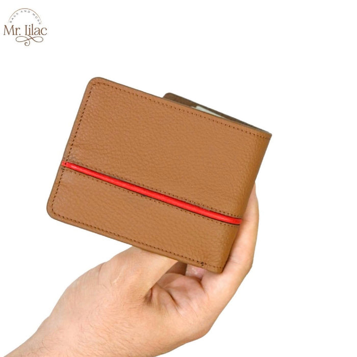 “H” Real Leather Wallet