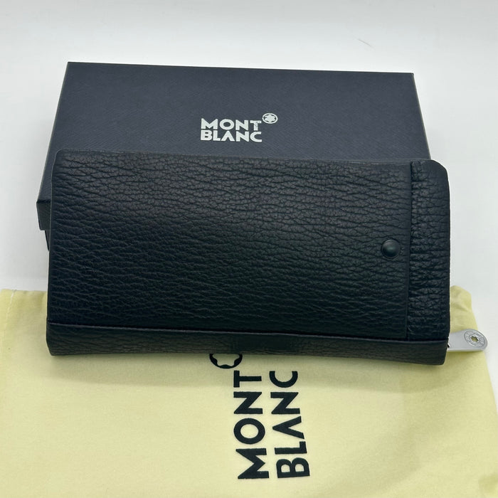Montblanc Meisterstück Soft Grain Real Leather Wallet Zip-Around. (Montblanc Collection)