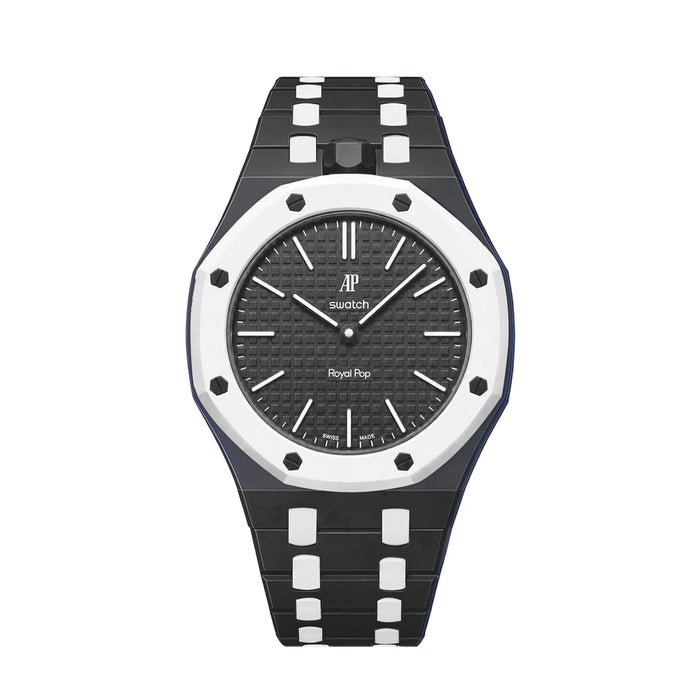 AP X SWATCH ROYAL POP
Bioceramic Strap - Black