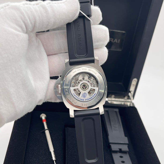 Panerai Luminor Quaranta BiTempo black dial