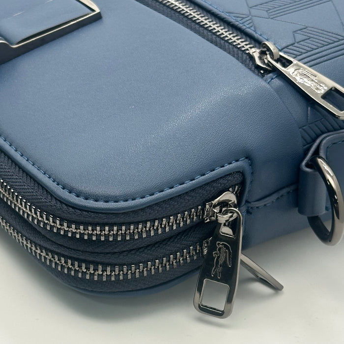 Lacoste Leather Laptop Bag