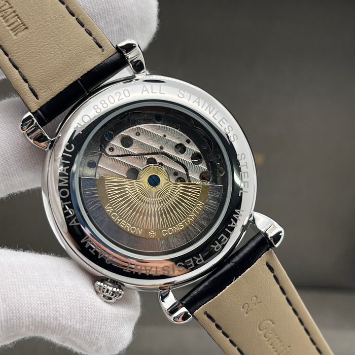 Vacheron Constantin Dual Open Heart Silver Classic Edition