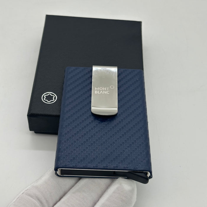 Montblanc Carbon Fiber Credit Card Holder With a Metal Money Clip (Montblanc Collection)