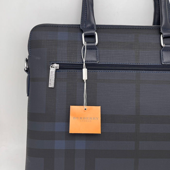 Burberry Blue Laptop Bag B8205-5