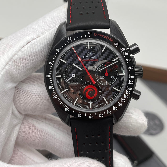 Omega Speedmaster Dark Side of the Moon 'Alinghi' watch 44.25mm Swiss Super Clone