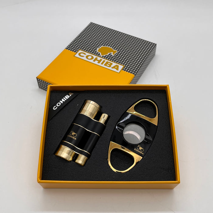 Cohiba Ashtray and lighter Set