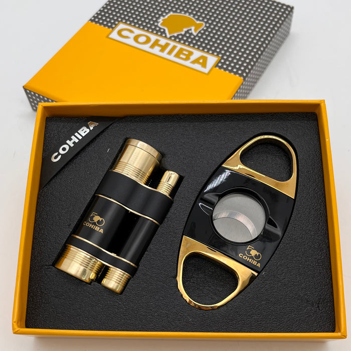 Cohiba Ashtray and lighter Set