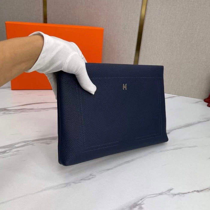 “H” Genuine Leather Handbag