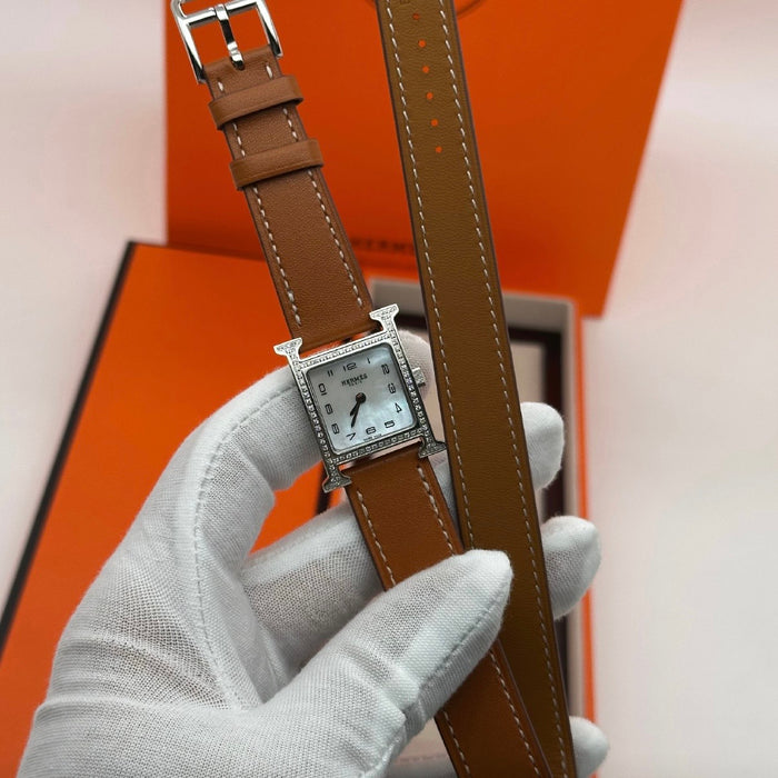 “H”Stress Brown Watch