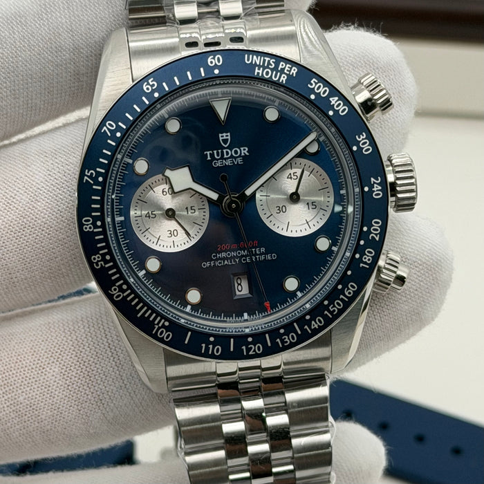 Tudor Black Bay Chrono “ Blue boutique” -Swiss Super Clone