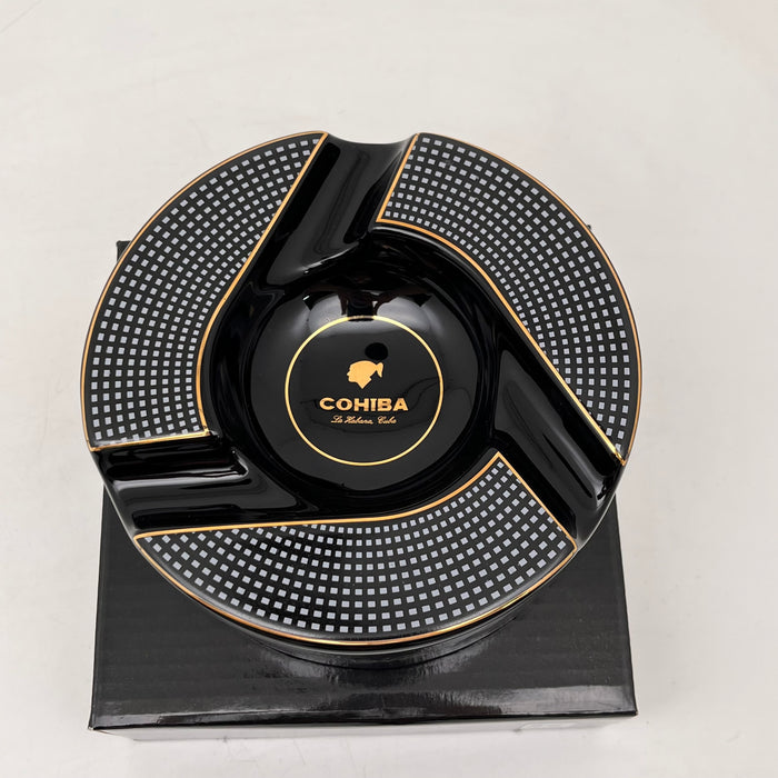 Cohiba Ceramic Triangle Cigar Ashtray