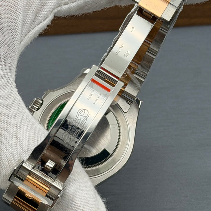 Rolex Oyster Perpetual Yacht- Master 40 two-tone Brown Dial  -Swiss Super Clone
