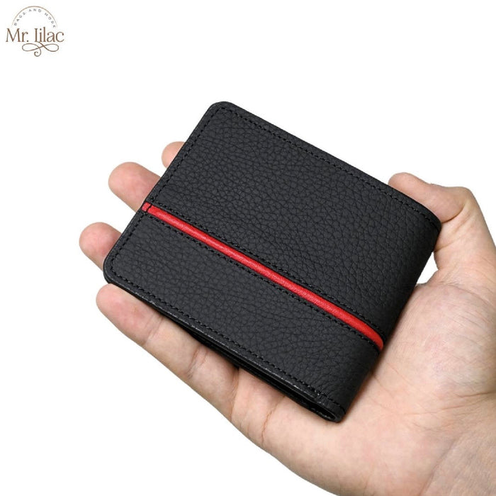 “H” Real Leather Wallet