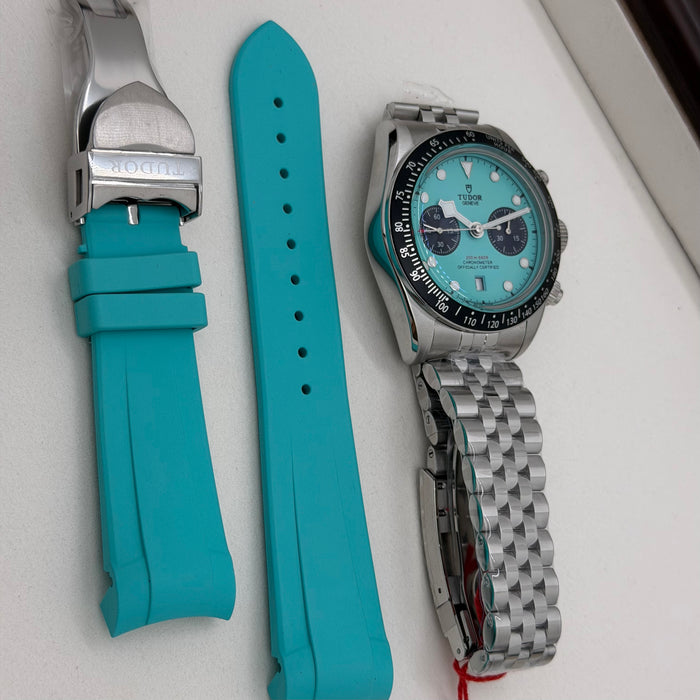 Tudor Black Bay Chrono “ Flamingo Blue” M79360N-0024- Swiss Super Clone