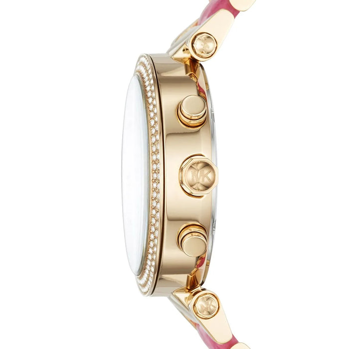 Michael Kors Parker Chronograph Quartz Ladies Watch MK6363 Authentic