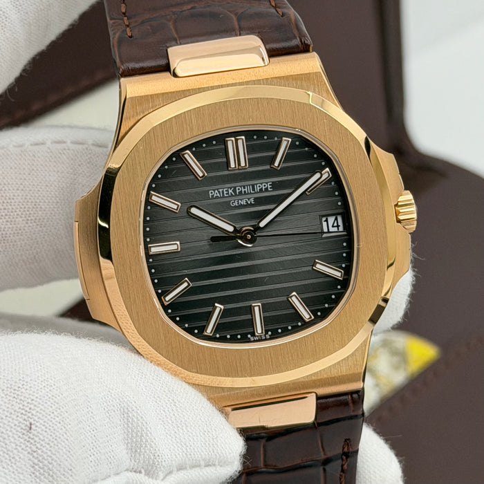 Patek Philippe Nautilus Self-Winding Rose Gold 5711R-001 - Swiss Super Clone
