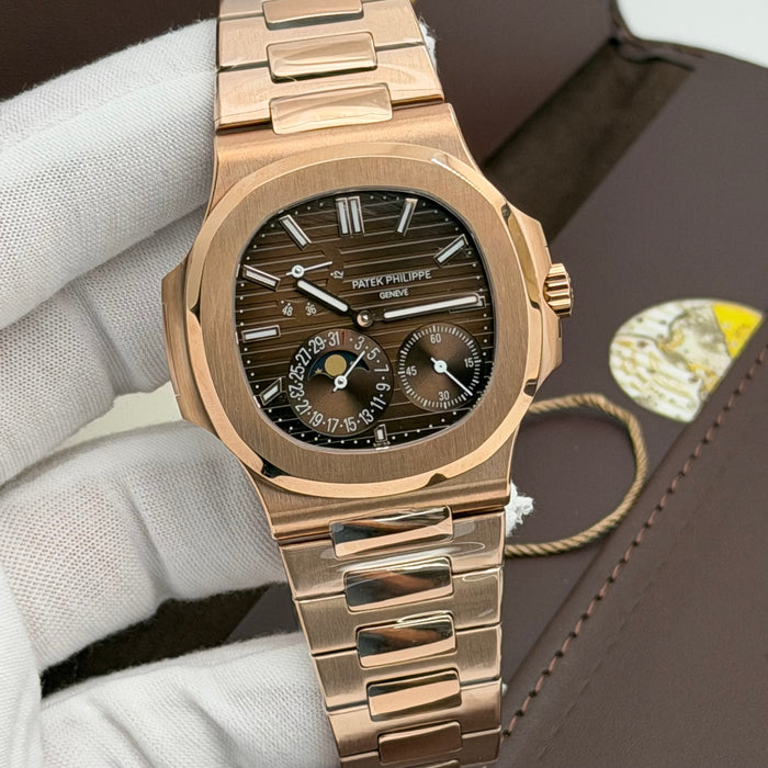 Patek Philippe Nautilus 5712/1R 40MM Brown Dial- Swiss Super Clone