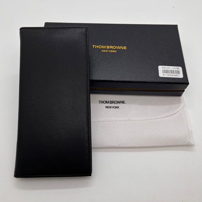 Thom Browne pebbled-leather long wallet