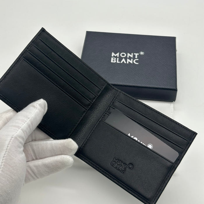 Montblanc Black Bifold Leather Wallet (Montblanc Collection)