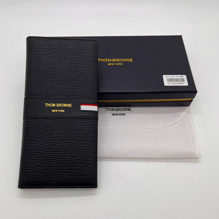 Thom Browne pebbled-leather long wallet