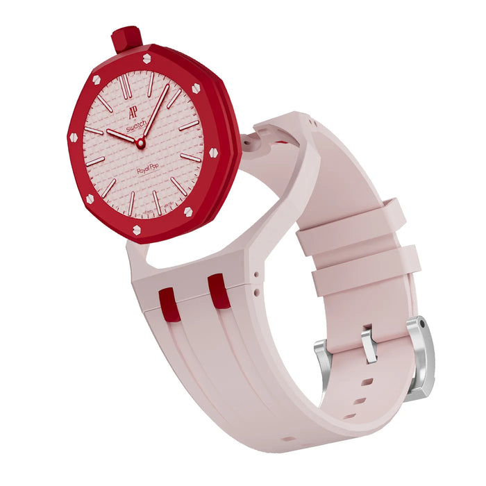 Swatch x Audemars Piguet Royal Pop Two Tone Rose Pink