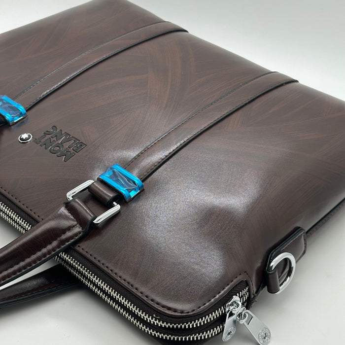 Montblanc Leather Laptop Bag