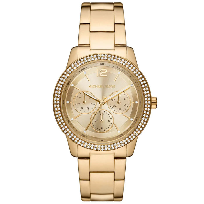 Michael Kors For Women Tibby Multifunction Gold-Tone Watch MK6927 Authentic