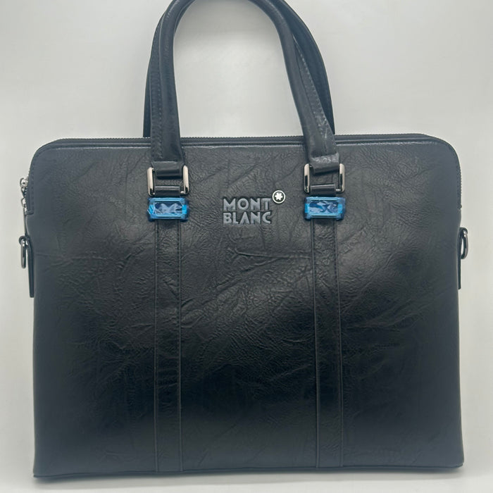Montblanc Leather PU Laptop Bag