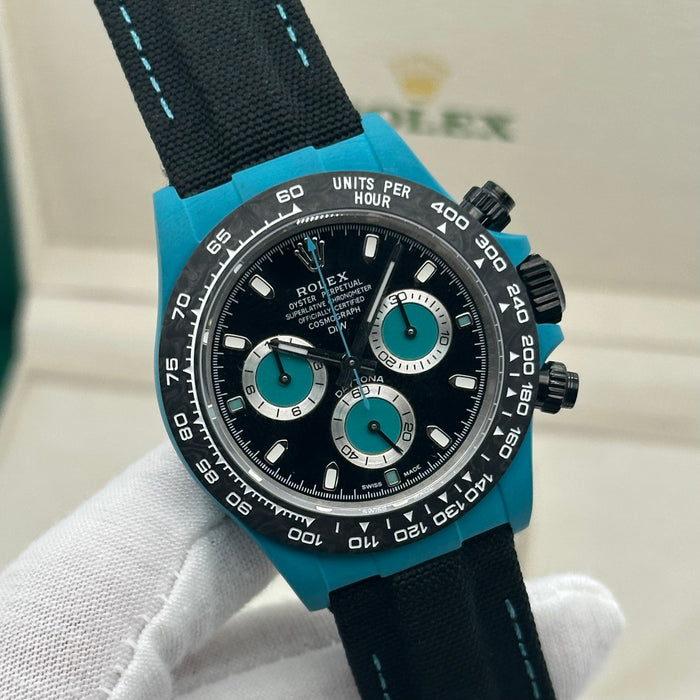 Rolex DiW Daytona Celeste 40mm Swiss Super Clone