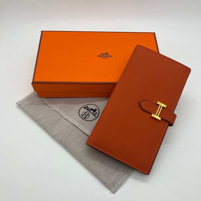 Hermès Genuine Leather Women Wallet