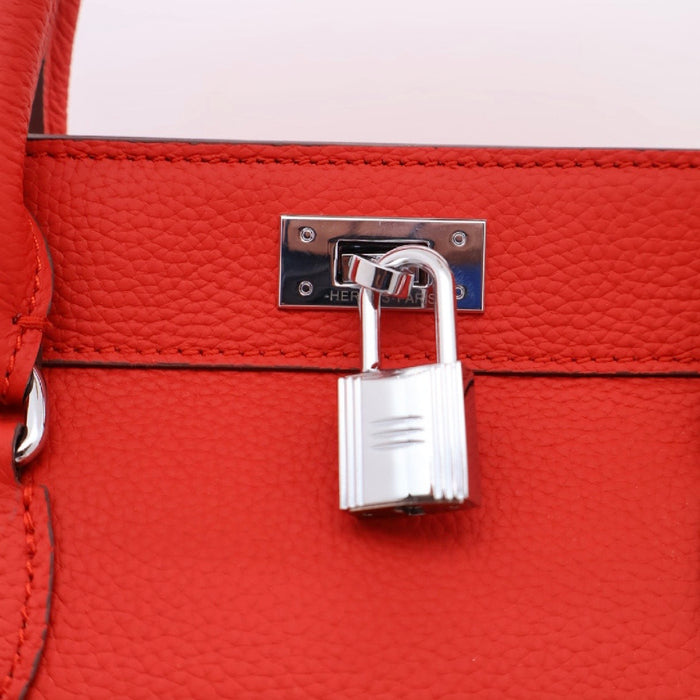 “H” Key-Lock Genuine Leather Women Bag
