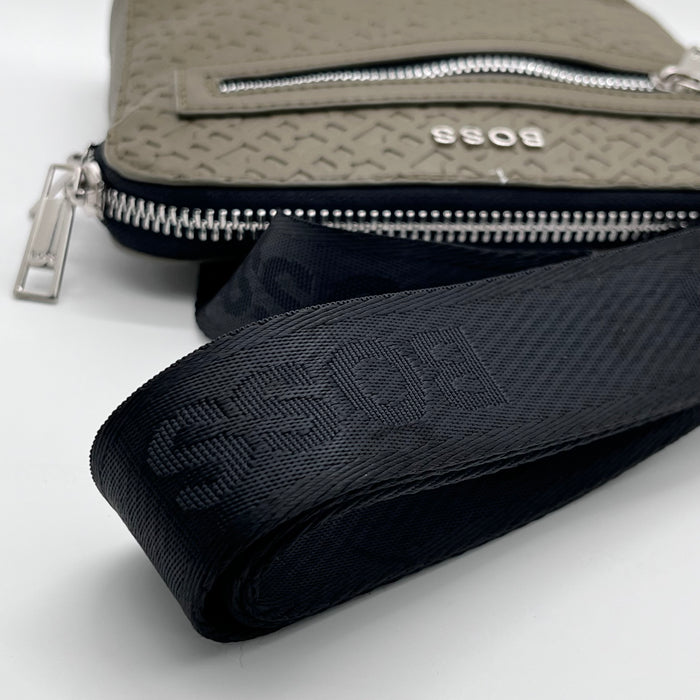 Hugo Boss Olive Green Crossbody Bag (Boss Collection)