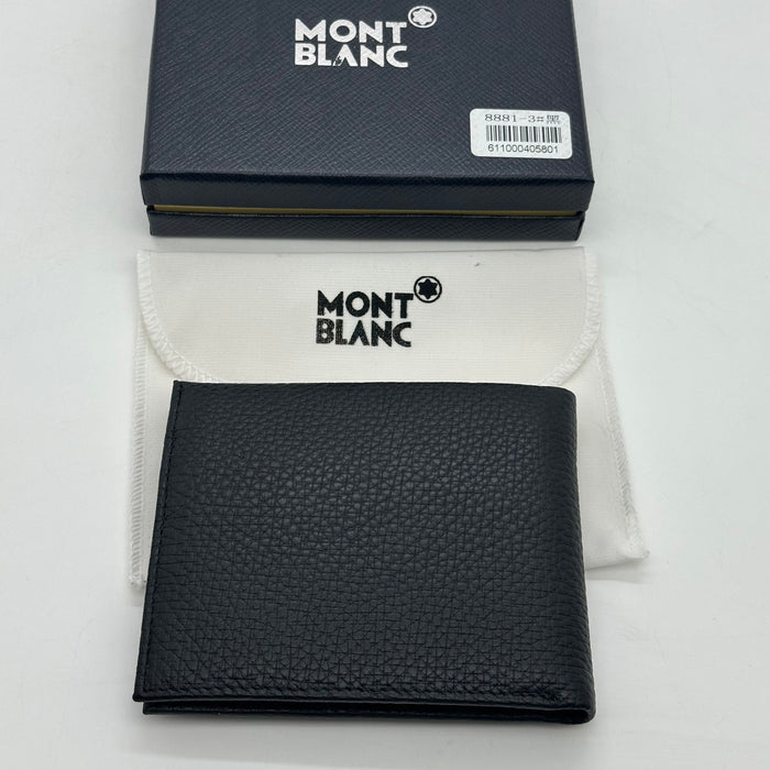 Montblanc Black Bifold Real Leather Wallet (Montblanc Collection)