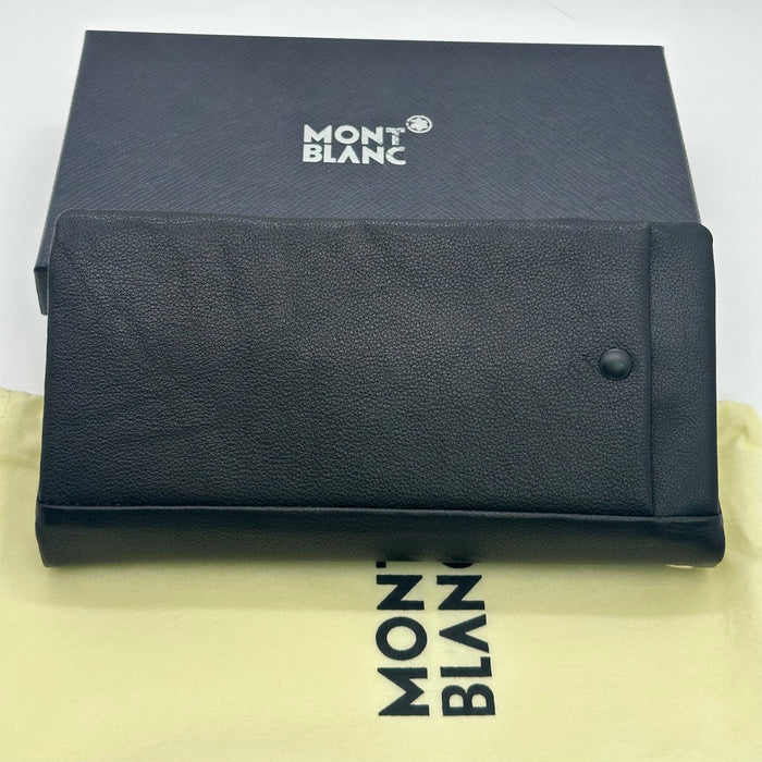 Montblanc Meisterstück Long Wallet Black Real leather. (Montblanc Collection)