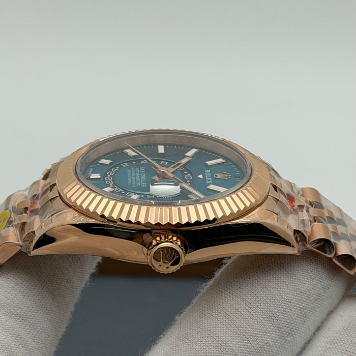 Rolex Sky-Dweller blue-green dial - Swiss Super Clone