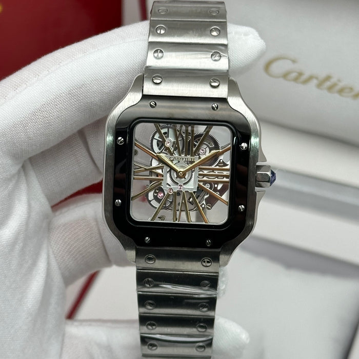 Cartier Santos De Cartier Skeleton watch Automatic