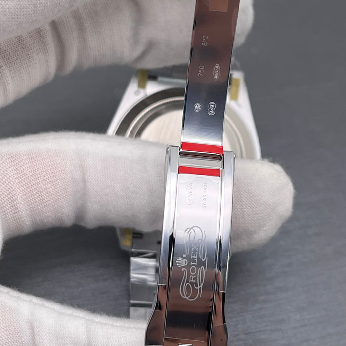 Rolex Day-Date 40 Platinum Ice-Blue Baguette Diamond Dial Swiss Super Clone