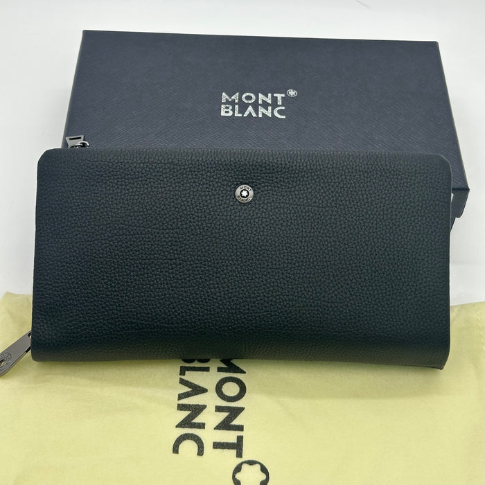 Montblanc Meisterstück Soft Grain zip Real Leather Wallet. (Montblanc Collection)