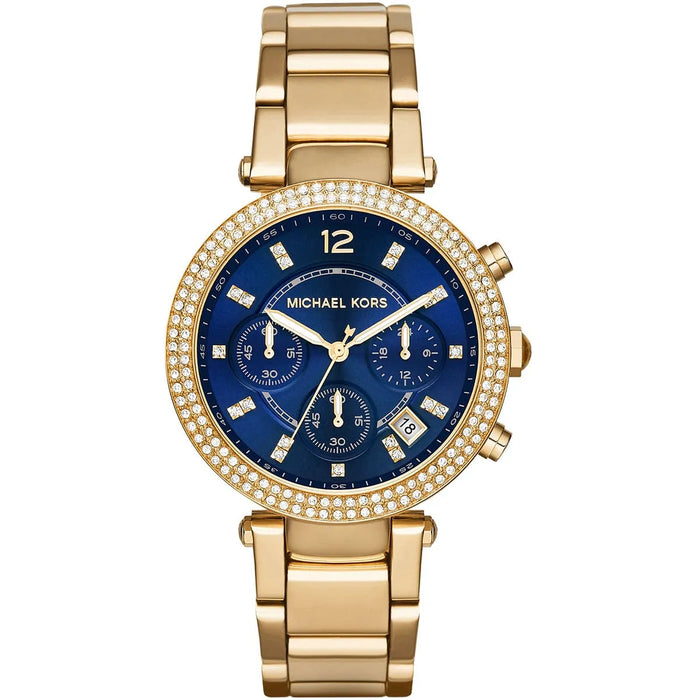 Michael Kors Watch For Women Parker MK6262 with blue dial Authentic