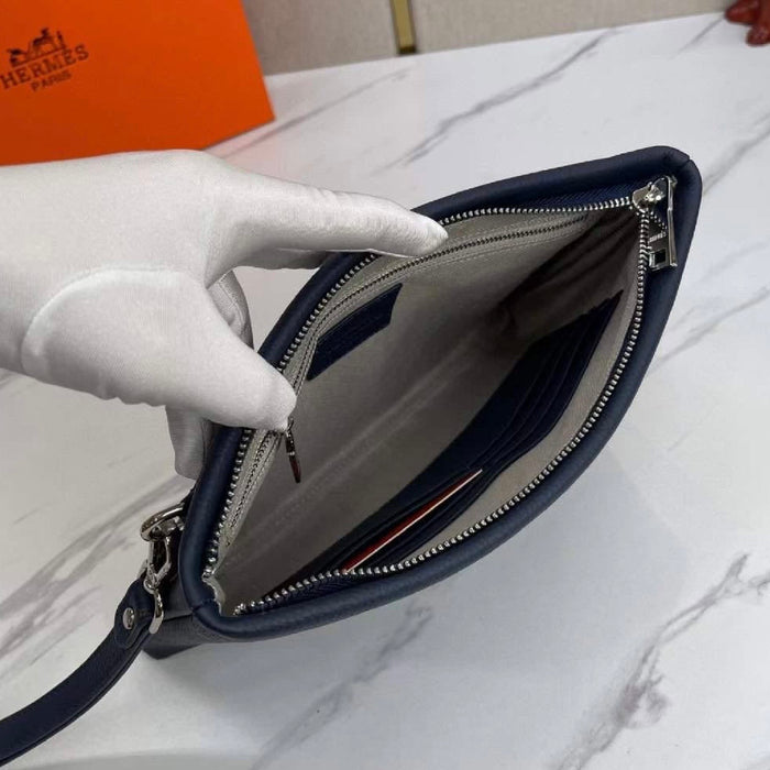 “H” Genuine Leather Handbag