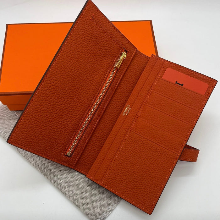 “H” Genuine Leather Women Wallet