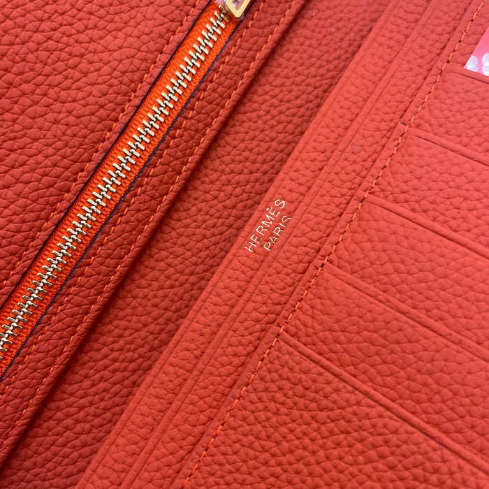 Hermès Genuine Leather Women Wallet