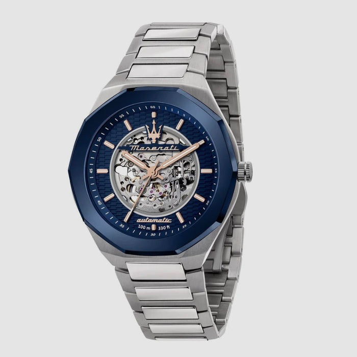 Maserati Stile Automatic Skeleton watch R8823142004 - Authentic