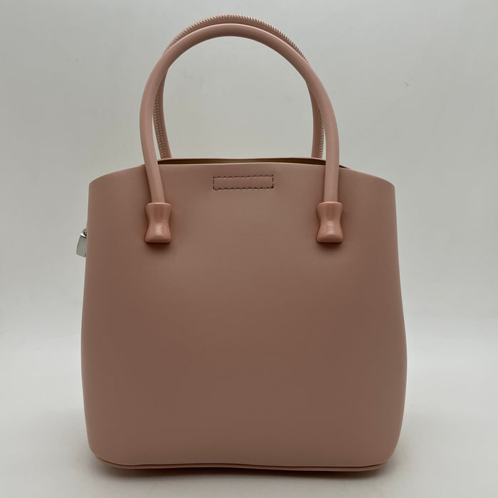 Genuine Leather Women Bag With Charm