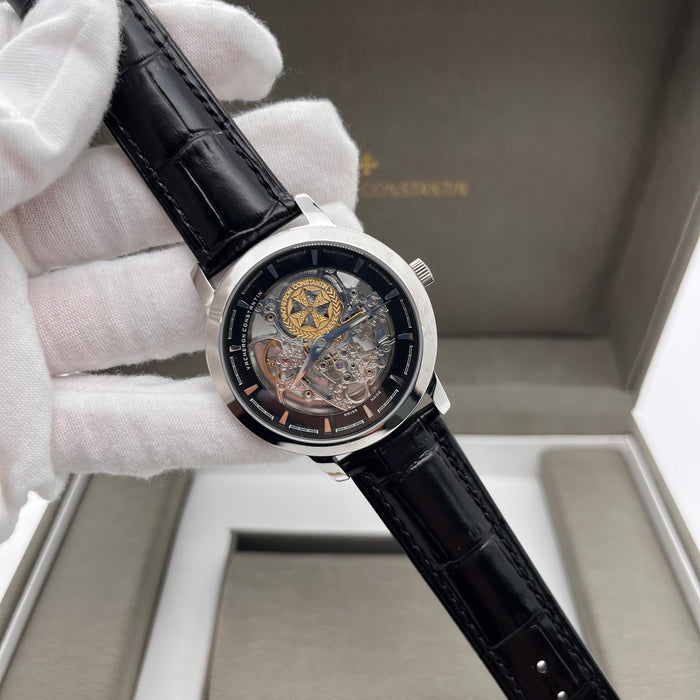 Vacheron Constantin Openworked Mechanical Skeleton – Black Dial