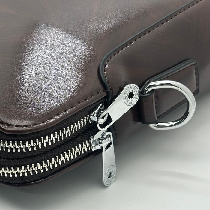 Montblanc-branded leather LapTop Bag