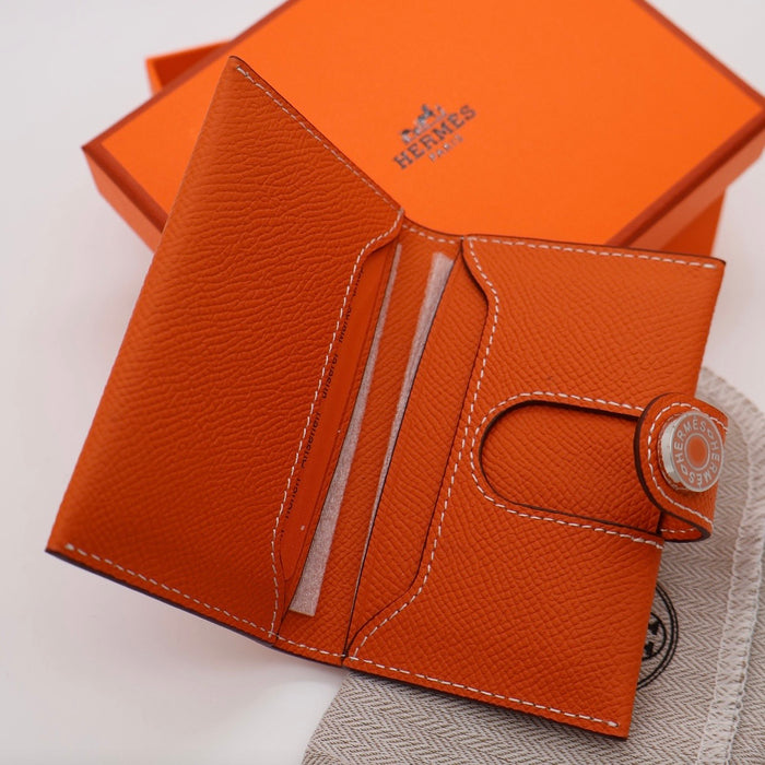 “H” Genuine Leather Women Wallet